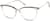 Angle view of Square Glasses 7839315 in Brown thumbnail
