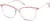 Angle view of Square Glasses 7839319 in Pink thumbnail