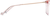 Side view of Square Glasses 7839319 in Pink thumbnail