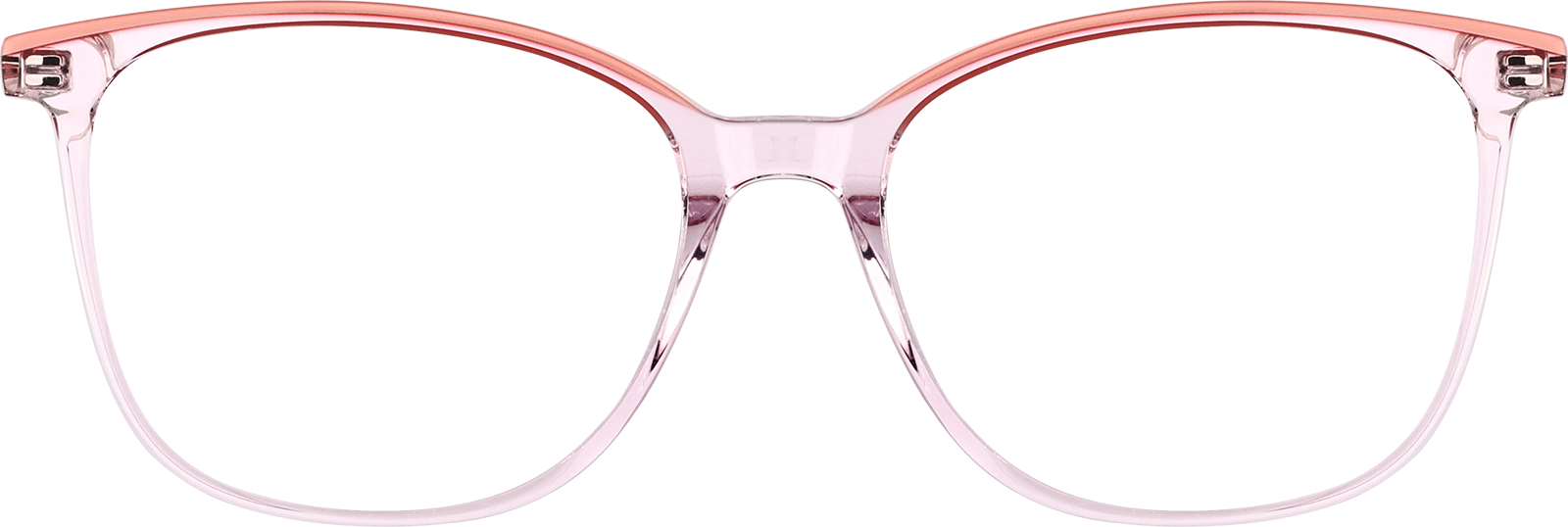 Pink Square Glasses #7839319 | Zenni Optical