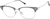 Angle view of Browline Glasses 7839412 in Gray thumbnail