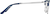 Side view of Browline Glasses 7839416 in Navy thumbnail