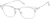 Angle view of Browline Glasses 7839423 in Clear thumbnail