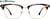 Front view of Browline Glasses 7839425 in Tortoiseshell thumbnail