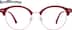 Browline Glasses 7839518 in Red