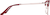 Side view of Browline Glasses 7839518 in Red thumbnail