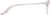 Side view of Browline Glasses 7839519 in Pink thumbnail