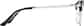 Side view of Browline Glasses 7839521 in Black thumbnail