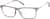 Angle view of Rectangle Glasses 7839712 in Gray thumbnail