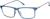 Angle view of Rectangle Glasses 7839716 in Blue thumbnail