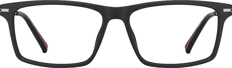 Black Rectangle Glasses