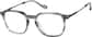 Angle view of Square Glasses 7839812 in Gray thumbnail