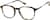 Angle view of Square Glasses 7839825 in Tortoiseshell thumbnail