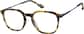 Angle view of Square Glasses 7839825 in Tortoiseshell thumbnail