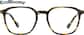 Front view of Square Glasses 7839825 in Tortoiseshell thumbnail