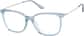 Angle view of Square Glasses 7839916 in Blue thumbnail