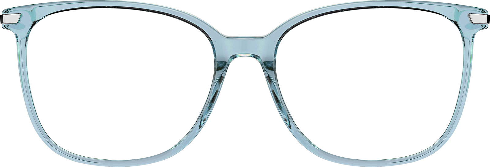 Blue Square Glasses #7839916 | Zenni Optical