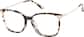 Angle view of Square Glasses 7839925 in Tortoiseshell thumbnail