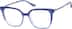 Square Glasses 7840216 in Blue