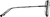 Side view of Geometric Glasses 7840312 in Gray thumbnail