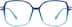 Geometric Glasses 7840616 in Blue
