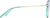 Side view of Geometric Glasses 7840616 in Blue thumbnail