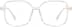Geometric Glasses 7840623 in Clear