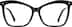Cat-Eye Glasses 7840721 in Black
