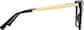 Side view of Cat-Eye Glasses 7840721 in Black thumbnail