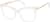 Angle view of Cat-Eye Glasses 7840723 in Clear thumbnail