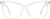 Front view of Cat-Eye Glasses 7840723 in Clear thumbnail