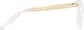 Side view of Cat-Eye Glasses 7840723 in Clear thumbnail