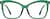 Front view of Cat-Eye Glasses 7840724 in Green thumbnail