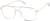 Angle view of Aviator Glasses  7840823 in Clear thumbnail
