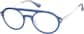 Angle view of Round Glasses 7840916 in Blue thumbnail