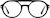 Front view of Aviator Glasses 7840921 in Black thumbnail