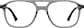 Front view of Aviator Glasses 7841012 in Gray thumbnail