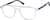 Angle view of Aviator Glasses 7841023 in Clear thumbnail