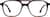 Front view of Aviator Glasses 7841025 in Tortoiseshell thumbnail