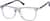 Angle view of Square Glasses 7841212 in Gray thumbnail