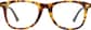 Front view of Square Glasses 7841225 in Tortoiseshell thumbnail