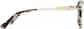 Side view of Let’s Do Brunch Glasses 7841335 in Tortoiseshell thumbnail