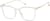 Angle view of Square Glasses 7841423 in Clear thumbnail