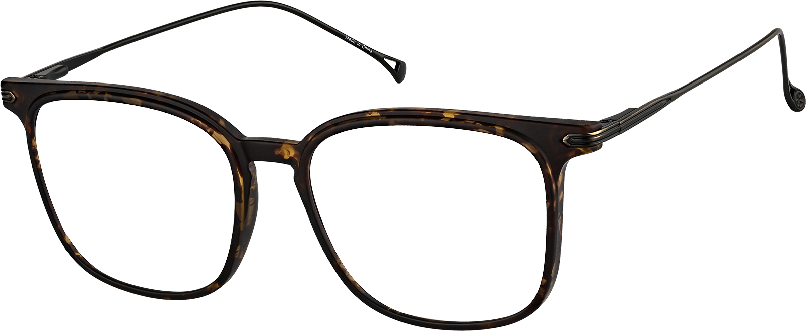 Tortoiseshell Square Glasses #7841425 | Zenni Optical