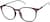 Angle view of Round Glasses 7841517 in Purple thumbnail