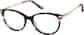 Angle view of Cat-Eye Glassses Glasses 7841619 in Pink thumbnail
