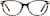 Front view of Cat-Eye Glassses 7841619 in Pink thumbnail