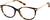 Angle view of Cat-Eye Glassses 7841625 in Tortoiseshell thumbnail