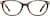 Front view of Cat-Eye Glassses 7841625 in Tortoiseshell thumbnail