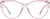 Front view of Cat-Eye Glasses 7841719 in Pink thumbnail